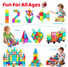 NVHH 100PCS Magnetic Tiles Oversize Magnetic Building Blocks for Kids Ages 4-8, Educational Construction Toys for Toddlers 3-5, Birthday Gifts Toys for 3 4 5 6 7 8+Year Old Boys Girls