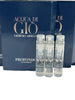 GIORGIO ARMANI Acqua Di GIO Profondo Sample Spray Perfume 1.2ml / 0.04 oz - 3 PCS set