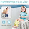 Toilet Seat Covers Disposable, 20 Pcs Extra Large Waterproof Toilet Cover for Toddlers & Adults, Portable Individually Wrapped Travel Essential for Kids Potty Training, Public Restroom, Airplane, Trip