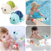 SEPHIX Bath Toys for Toddlers 1-3, Cute Swimming Turtle Bath Toys for 1 2 Year Old Boy Girl Gifts, Water Pool Toys for Baby Toddler Toys Age 1-4, Wind-up Infant Bathtub Toys, 3 Pack