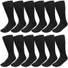 Falari Physicians Approved Diabetic Socks Crew Unisex 3, 6 or 12-Pack