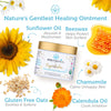 Era Organics Healing Ointment for Babies - USDA Certified Organic Natural Gentle Moisturizer for Sensitive Skin Prone To Baby Eczema, Cradle Cap (Infant Seborrheic Dermatitis), Rashes, Hives & More