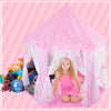 Rettebovon Princess Castle Tents Kids' Fairy Play Tents Girls Toys Hexagon Playhouse with Star Lights Toys for Children Indoor or Outdoor Game Girls Gift