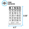 Regal Bingo - Classic Bingo Cards - 200 Count - 6.125 x 4.17 Cardstock - White