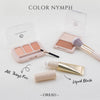 Color Nymph Makeup Bag For Teens Women With Makeup Kit Makeup Bag Travel Included Cosmetic Bag Eyeshadows Face Powder Concealer Liquid Blush Eyebrow Pencil Eyeliner Lipgloss Mascara Brushes