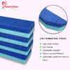 Maryton Foot Pumice Stone for Feet Hard Skin Callus Remover and Scrubber (Pack of 4) (Blue)