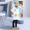 Sincere Party Veterinarian Role Play Costume,Kids Vet Doctor Lab Coat Set,Plush Animal Patient Included 7-9Years