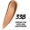 Maybelline Super Stay Up to 24HR Skin Tint, Radiant Light-to-Medium Coverage Foundation, Makeup Infused With Vitamin C, 338, 1 Count