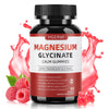 Magnesium Glycinate Gummies 400mg- Magnesium Glycinate Supplements for Relaxation, Stress Relief, and Sleep for Adults & Kids, Valentine's Day Gift