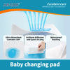 JUS COOL Baby Disposable Changing Pads, 18x 24(100 Count) Underpads Portable Diaper Changing Pads, Soft Bed Pads Ultra Absorbent and Waterproof