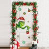 Christmas Door Sticker Decorations Winter Christmas Door Clings Removable Seasonal Glass Door Stickers with Snowflake Decals for Window Door Refrigerator Christmas