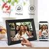 FRAMEO 10.1 Inch Smart WiFi Digital Photo Frame 1280x800 IPS LCD Touch Screen, Auto-Rotate Portrait and Landscape, Built in 32GB Memory, Share Moments Instantly via Frameo App from Anywhere