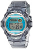 Casio Baby-G BG169R-8B Face Protector Ion-Plated Metal Grey Blue Watch Digital