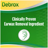 debrox earwax removal aid, 0.5 oz earwax removal drops (expiry -2/09/2025)