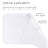 The Peanutshell Waterproof Diaper Changing Pad Liners | 4 Pack Set for Changing Pad, Bassinet or Crib | Washable & Reusable