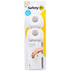 Safety 1st Parent Grip Door Knob Covers, White, One Size,4 Count (Pack of 1) (HS3260600)