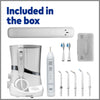 Waterpik Complete Care 5.0 Water Flosser + Sonic Electric Toothbrush, White WP-861