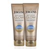 Jergens Natural Glow +FIRMING Self Tanner Body Lotion, Fair to Medium Skin Tone, Sunless Tanning Moisturizer with Collagen and Elastin. Helps to Visibly Reduce Cellulite, 7.5 Fl Oz (Pack of 2)