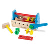 Melissa & Doug Take-Along Tool Kit Wooden Construction Toy (24 pcs)