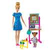 Barbie Careers Doll & Playset, Teacher Theme with Blonde Fashion Doll, 1 Brunette Toddler Doll, Furniture & Accessories