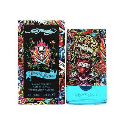 Ed Hardy Men's Cologne Fragrance Spray, Hearts & Daggers, Eau De Toilette, 3.4 Fl Oz