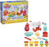 Play-Doh Kitchen Creations Spiral Fries Playset for Kids 3 Years and Up with Toy French Fry Maker, Drizzle, and 5 Modeling Compound Colors, Non-Toxic