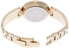 Anne Klein Women's AK/1414BKGB Diamond-Accented Bangle Watch