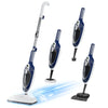 Steam Mop - 10-in-1 Floor Steamer Detachable MultiPurpose Handheld Steam Cleaner for Hardwood/Tile/Laminate All Floors Carpet Cleaning with 11 Accessories for Whole Home Use(Blue).