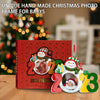 HERZOME Babys First Christmas Picture Frame Keepsake Ornament 2023 Christmas Photo Ornament for Newborn Cute Baby Christmas Tree Ornament