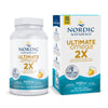 Nordic Naturals Ultimate Omega 2X, Lemon Flavor - 120 Soft Gels - 2150 mg Omega-3 - High-Potency Omega-3 Fish Oil with EPA & DHA - Promotes Brain & Heart Health - Non-GMO - 60 Servings