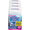 Mentos Clean Breath Sugarfree Hard Mint, 150pc, Intense Peppermint (Pack of 4 Bottles)