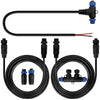 NMEA 2000 Starter Kit to Process NEMA 2K Network for Lowrance Simrad Garmin,Marine Grade NMEA 2000 Backbone Cables Drop Cables Tees Terminators