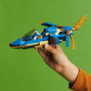 LEGO NINJAGO JayÂs Lightning Jet EVO 71784, Upgradable Toy Plane, Ninja Airplane Building Set, Collectible Birthday Gift Idea for Grandchildren, Kids, Boys and Girls Ages 7 and Up