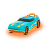 Hot Wheels Glow Riders 3-Pack Set, Orange, Blue and Yellow Toy Cars with Lights and Sounds, Kids Toys for Ages 6Up by Just Play