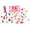 Melissa & Doug Abby and Emma Deluxe Magnetic Wooden Dress-Up Dolls Play Set (55+ pcs)