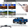 LeeKooLuu Backup Camera Easy Install: Plug-Play Color Clear Image DIY Guide Lines Night Vision HD 1080P Rear View Camera with Monitor Kit LED with On/Off Switch for Cars/SUVs/Trucks/Campers LK3