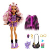 Monster High Clawdeen Wolf Fashion Doll with Purple Streaked Hair, Signature Look, Accessories & Pet Dog Medium