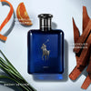 Ralph Lauren - Polo Blue - Parfum - Men's Cologne - Aquatic & Fresh - With Citrus, Oakwood, and Vetiver - Intense Fragrance - 2.5 Fl Oz