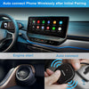 Android Auto Wireless Adapter, Dual-core 5G Chip (Upgraded), Anyfar B4 Dongle for OEM Wired Android Auto Car & Android Phone, Plug & Play, 5.8Ghz WiFi Auto-Connect, OTA Update, USB-C to A/USB-C Cables
