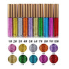 10 Colors Liquid Glitter Eyeliner Metallic Shimmer Glitter Eyeshadow Pigment Eyebrown Shimmer Waterproof Face Lips Art for Party Festival Makeup