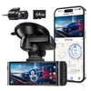 REDTIGER 4K Dash Cam Front and Rear, Touch Screen 3.18 Inch, Free 64GB Card, Car Dash Camera Built-in WiFi GPS, UHD 2160P Night Vision, WDR, Parking Monitor (F7N Touch)