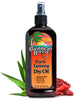 Caribbean Breeze Dark Tanning Oil Tanning Accelerator, Bronzing Dry Oil Spray Intensifier with Natural Botanical Extracts, Rich in Anti Oxidant, Non-Greasy, Safe for Outdoor Tanning, 8.5 oz (250 ml)