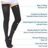 GLEMOSSLY Thigh High Medical Compression Stockings for Women & Men,Closed Toe,20-30 mmHg Firm Support Graduated Compression Hose for Treatment Varicose Veins Swelling