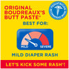 Boudreaux's Butt Paste Original Diaper Rash Cream, Ointment for Baby, 16 oz Flip-Top Jar