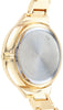 Nine West Women Japanese Quartz Dress Watch with Metal Strap, Gold, 12 (Model: NW/2336GNGB)