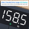 Etekcity Scale for Body Weight, Digital Bathroom Scales for People, Most Accurate to 0.05lb, Bright LED Display & Large Clear Numbers, Upgraded Quality for the Elderly Safe Home Use, 400 lbs