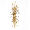 Fetco Habitat WA3716W Cabers Gold Starbursts Metal Wall Art, Metallic, Living Room, 27.00