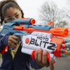 NERF Elite 2.0 Motoblitz Blaster with Scope, Motorized 10-Dart Blasting, Airblitz 6 Darts, Outdoor Toys for 8 Year Old Boys & Girls