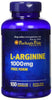 Puritan's Pride L-Arginine 1000mcg , 100 Count (Pack of 2) , total 200