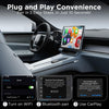 ITIDU Wireless Carplay Adapter, 2023 Style for Apple OEM Wired CarPlay, Convent Wired to Wireless CarPlay Dongle for Car with USB A/USB C, Wireless Control Plug & Play Easy Setup